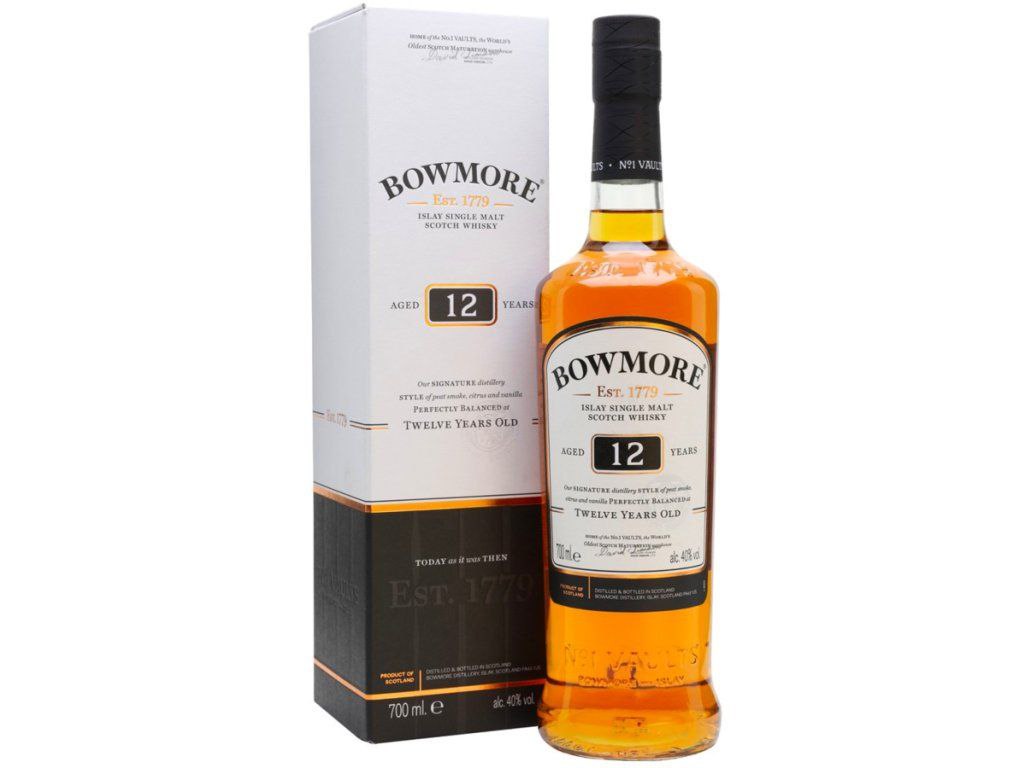 Віскі Bowmore 12 y.o. 40% 0.7 л 